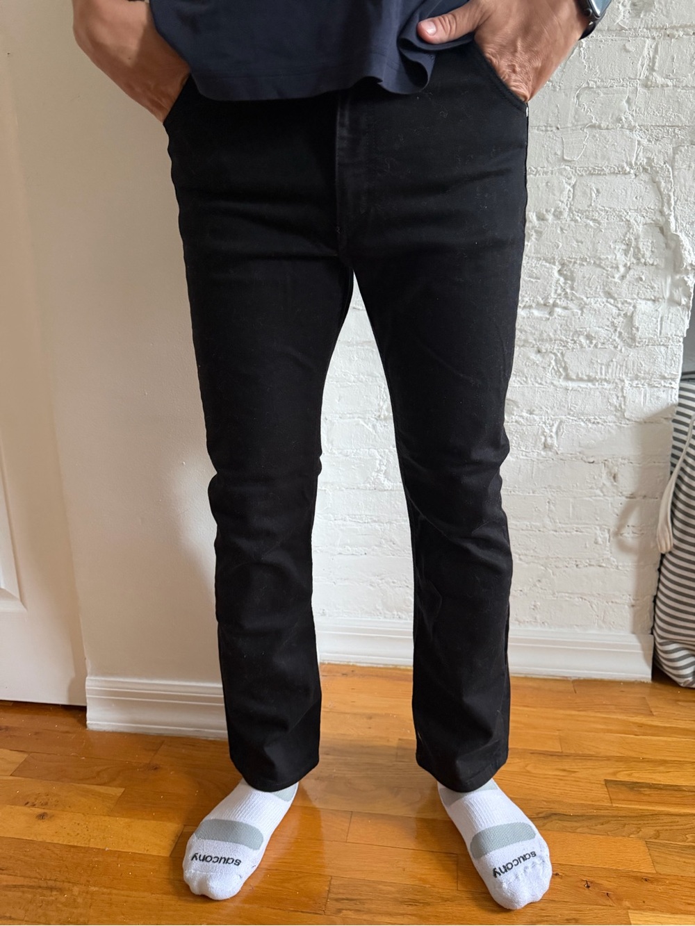Zara Men's Slim Black Jeans - Classic Everyday Fit